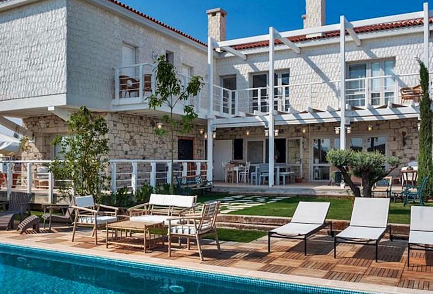 Ev Bharat Butique Hotel, Alaçatı Alacati Exterior foto